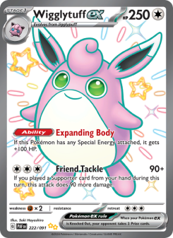 Wigglytuff ex - pokemon TCG Card