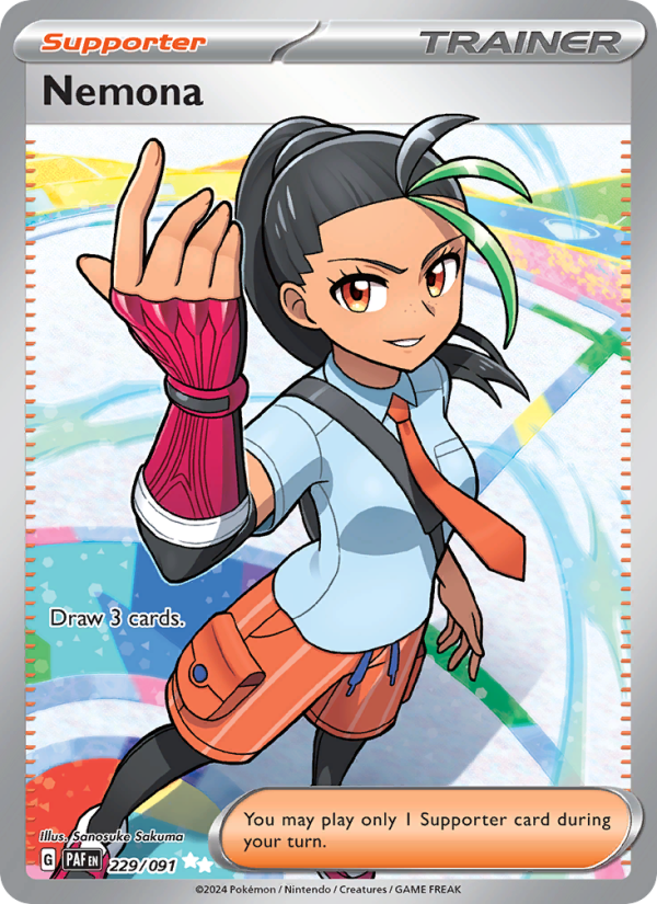 Nemona - Pokémon TCG Card