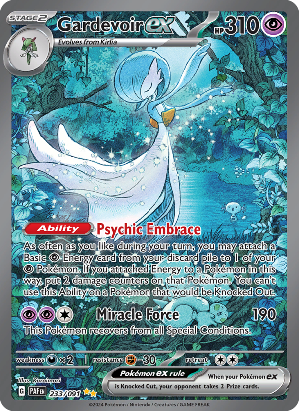 Gardevoir ex - Pokémon TCG Card