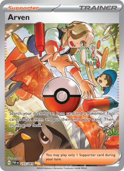 Arven - pokemon TCG Card