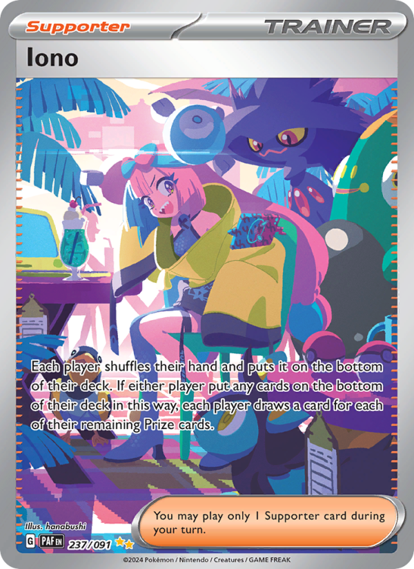 Iono - Pokémon TCG Card