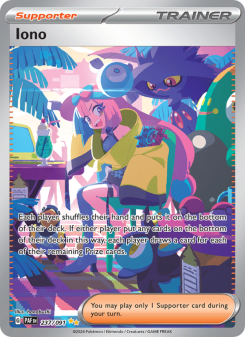 Iono - pokemon TCG Card