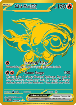 Chi-Yu ex - pokemon TCG Card