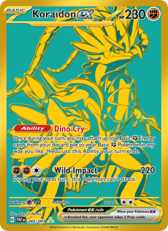 Koraidon ex - pokemon TCG Card
