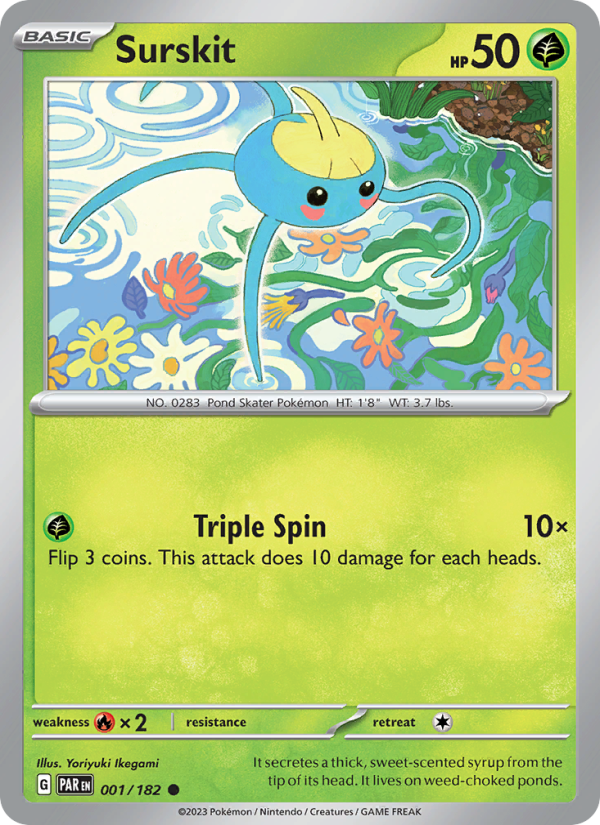 Surskit - Pokémon TCG Card
