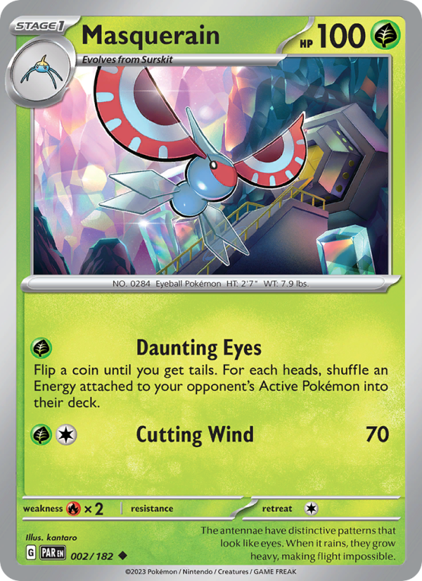 Masquerain - Pokémon TCG Card