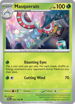 Masquerain - pokemon TCG Card