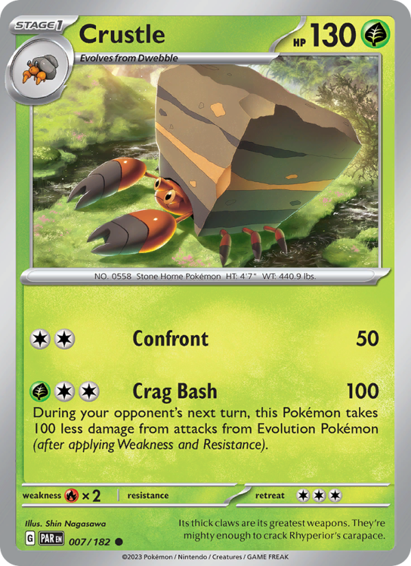 Crustle - Pokémon TCG Card