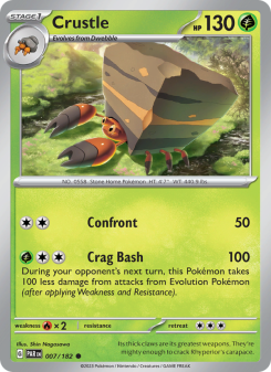 Crustle - pokemon TCG Card