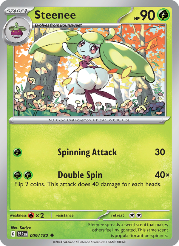 Steenee - Pokémon TCG Card