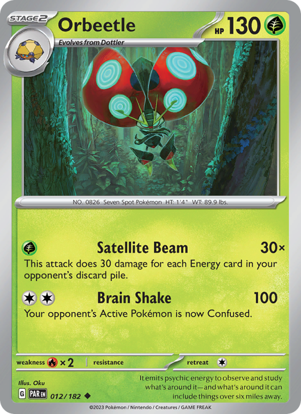 Orbeetle - Pokémon TCG Card
