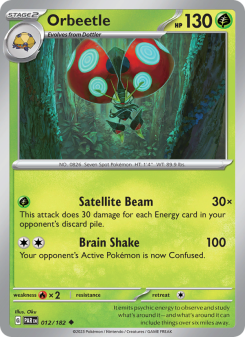 Orbeetle - pokemon TCG Card