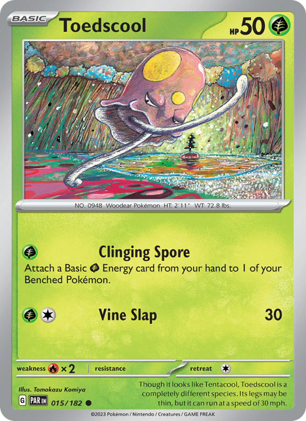 Toedscool - Pokémon TCG Card