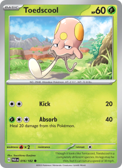 Toedscool - pokemon TCG Card