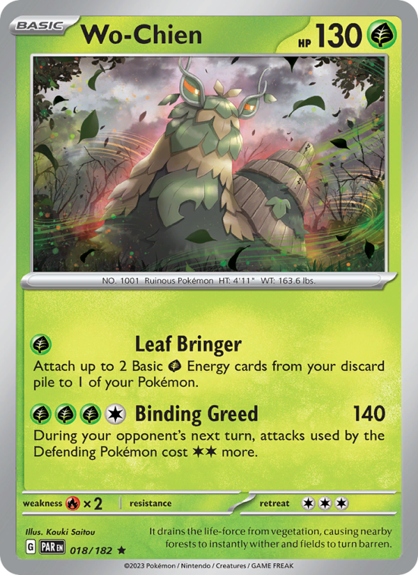Wo-Chien - Pokémon TCG Card
