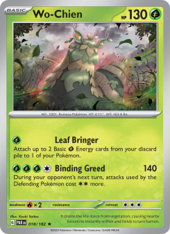 Wo-Chien - pokemon TCG Card