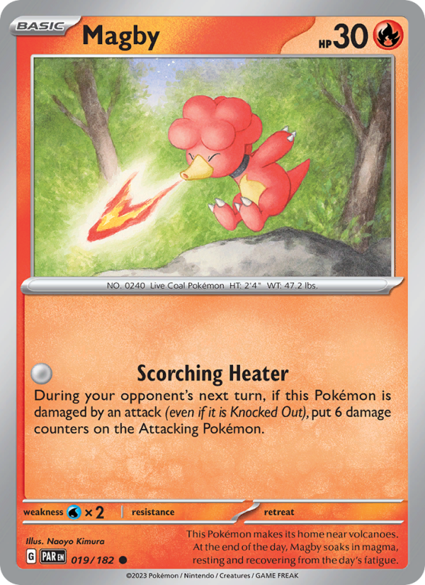 Magby - Pokémon TCG Card