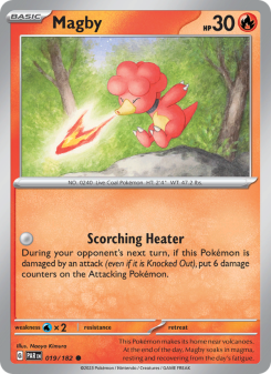 Magby - pokemon TCG Card