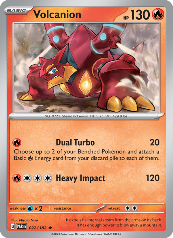 Volcanion - Pokémon TCG Card