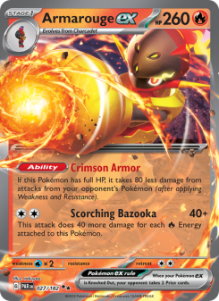 Armarouge ex - pokemon TCG Card
