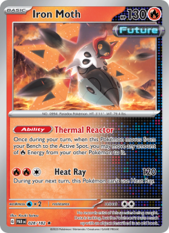 Iron Moth - pokemon TCG Card