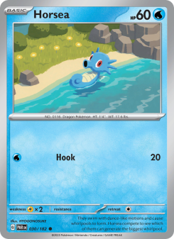 Horsea - pokemon TCG Card