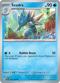 Seadra - pokemon TCG Card