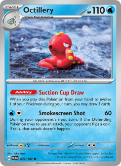 Octillery - pokemon TCG Card