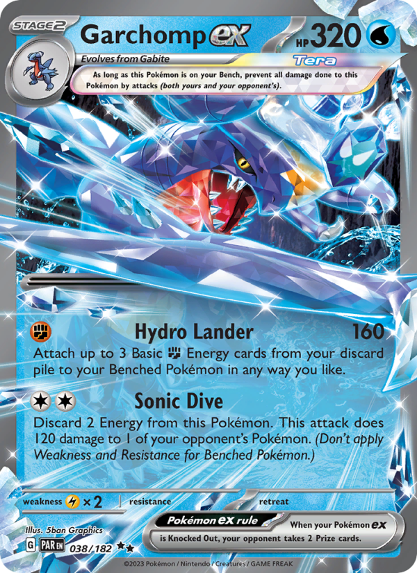 Garchomp ex - Pokémon TCG Card