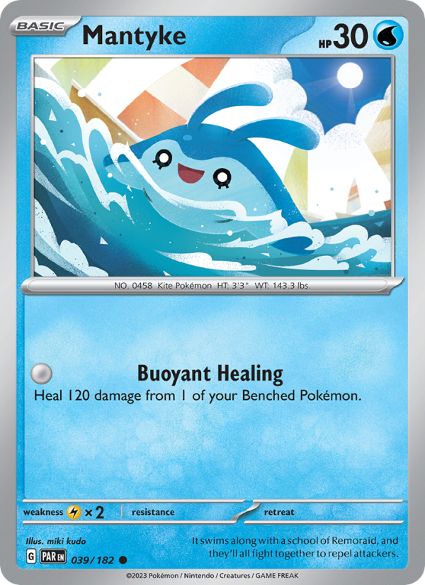 Mantyke - Pokémon TCG Card