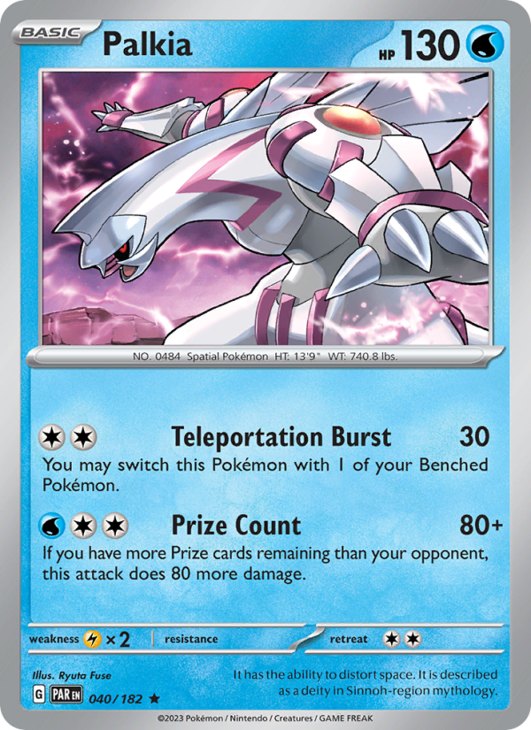 Palkia - Pokémon TCG Card