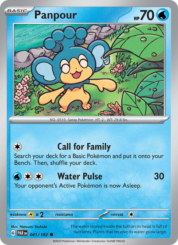 Panpour - Pokémon TCG Card