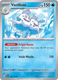 Vanilluxe - pokemon TCG Card