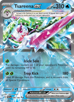 Tsareena ex - pokemon TCG Card