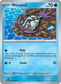 Wimpod - pokemon TCG Card