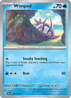 Wimpod - pokemon TCG Card