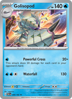 Golisopod - pokemon TCG Card