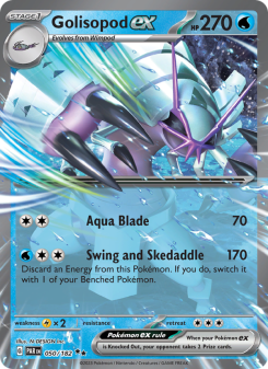 Golisopod ex - pokemon TCG Card