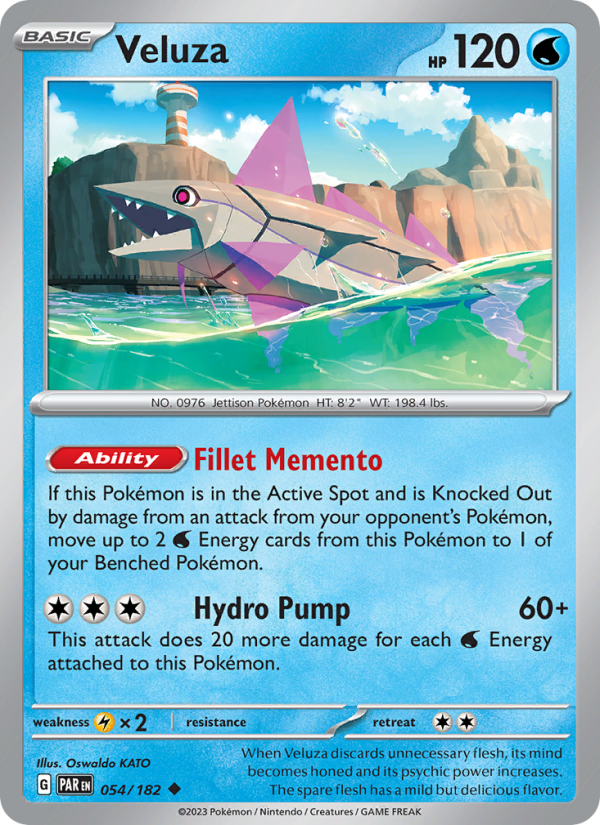 Veluza - Pokémon TCG Card
