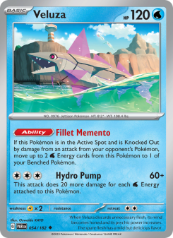 Veluza - pokemon TCG Card