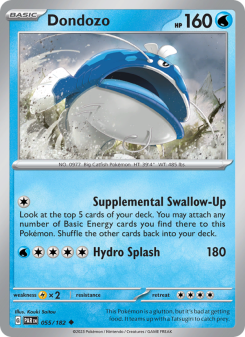 Dondozo - pokemon TCG Card
