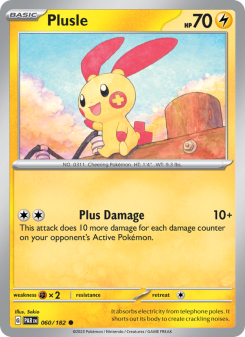 Plusle - pokemon TCG Card
