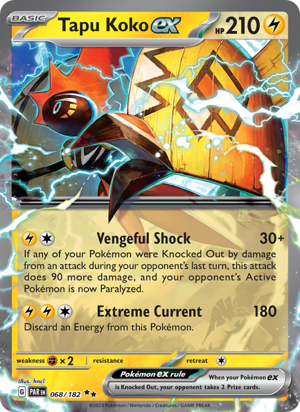 Tapu Koko ex - Pokémon TCG Card