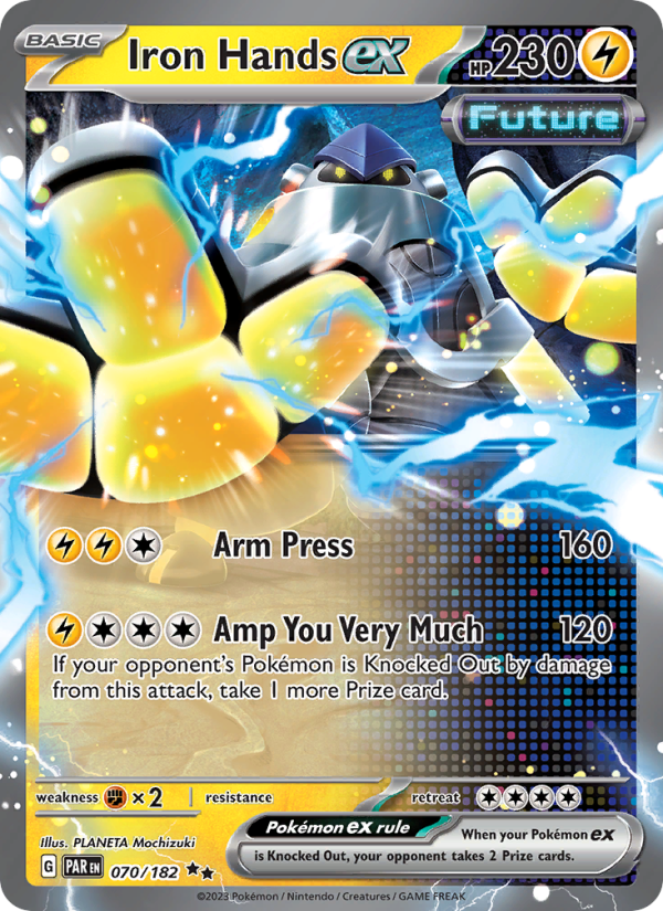 Iron Hands ex - Pokémon TCG Card