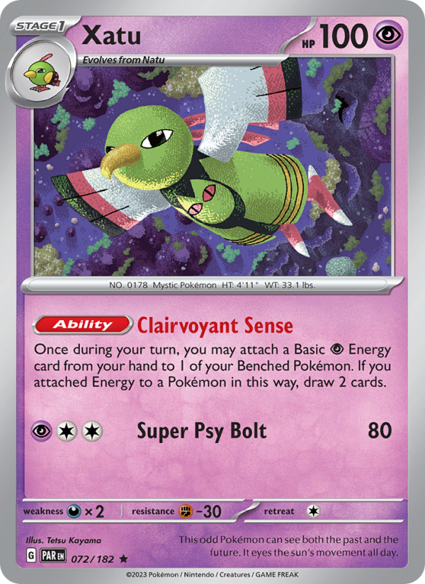 Xatu - Pokémon TCG Card