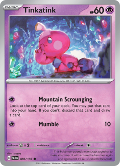 Tinkatink - pokemon TCG Card