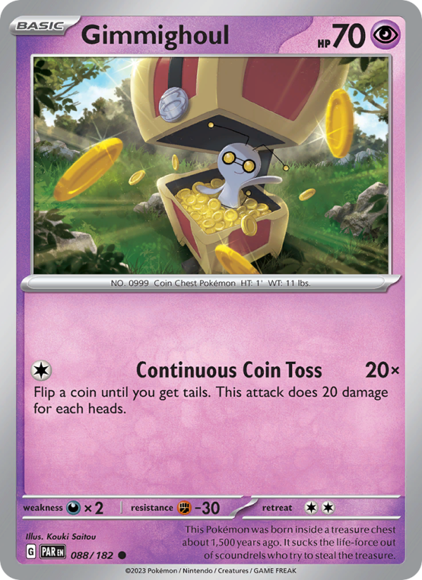Gimmighoul - Pokémon TCG Card