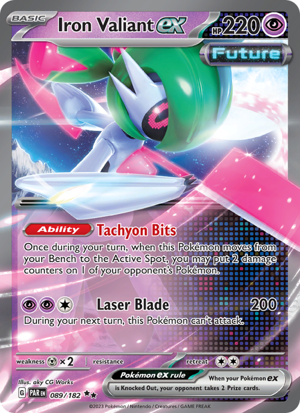 Iron Valiant ex - Pokémon TCG Card