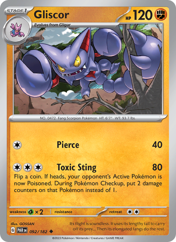 Gliscor - Pokémon TCG Card