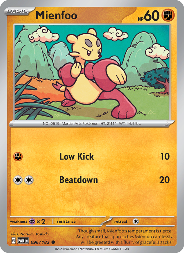 Mienfoo - Pokémon TCG Card